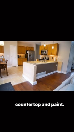 This is the one decision we made that made our kitchen feel huge!!!🤯 #kitchenremodel #diyprojects #kitchenisland #diykitchen | Build Basic