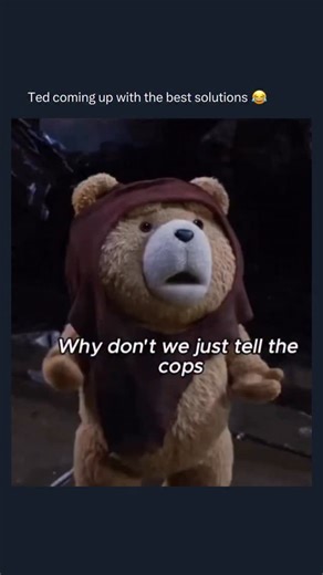 Dark Humor on Instagram: "😂😂 Ted (2012–2024) follows the foul-mouthed, pot-smoking teddy bear brought to life by a childhood wish, and his lifelong best friend, John Bennett. Whether it’s the original films starring Mark Wahlberg or the prequel series exploring their teenage years in the 90s, the story centers on a “thunder buddy” bond that never quite grew up. Created by Seth MacFarlane, the franchise blends crude, R-rated humor with surprising heart, proving that even a plush toy can deal wi