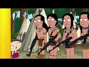 Family Guy - Stewie gives guns to the Indians