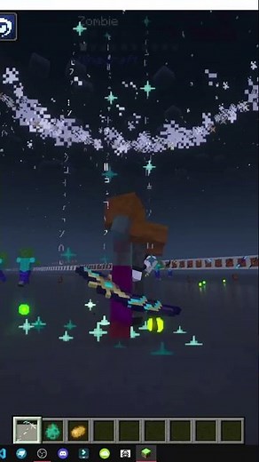 HOW THE MAGISTORM EFFECT WORKS IN MINECRAFT WITH SWORDS MOD