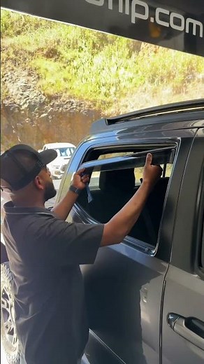 Toyota Tacoma Door Visors Install | Clean Exterior Upgrade