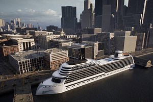 MV Narrative, el gigantesco barco que quiere convertirse en la primera ciudad flotante propulsada por GNL