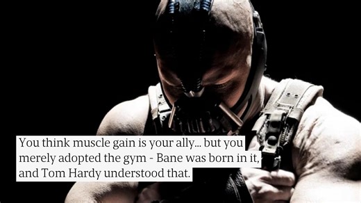 Replicating Tom Hardy’s Bane Fitness Results Is Easy, Training Pros Say