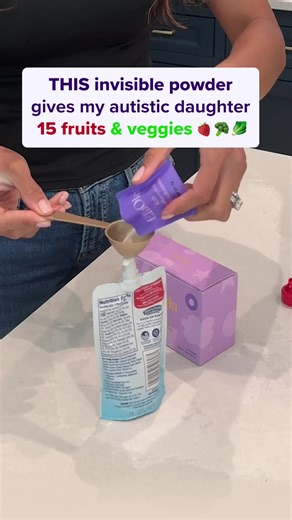 Your kid has autism or ARFID. Mealtimes feel like war. ⚔️ Mine only eats five “safe foods.” Vitamins? Total failure. ❌ With EllaOla, things got easier. Each packet has 15 fruits and veggies 🥦🍓 19 vitamins 💡. No taste. No texture. Just gone. 👌 ✅ Mix into milk, juice, or mac & cheese 🥛🥤🧀 ✅ They won’t see it, smell it, or fight it 🙅‍♂️ ✅ Works for picky eaters and sensory kids 💜 You don’t need to force, bribe, or sneak. Skip the sugar gummies 🍬 they spit out and smoothies they reject. Thi