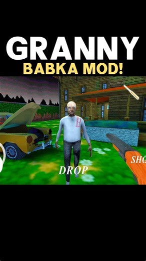 Granny 3 Babka Mod! :)👉💥 Granny😱 Grandpa☠️ #shorts #granny