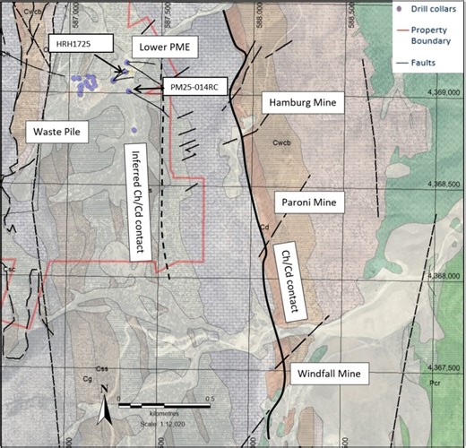 North Peak Resources Chases Windfall Gold Silver Mineralization Downdip at Prospect Mountain, Eureka, Nevada