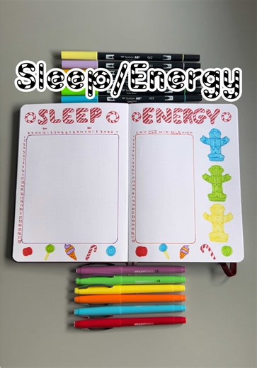 Hi guys! Draw with me for my Sleep/Energy Trackers! I love how easy the setup for this spread was! I’m also loving the mini doodles that I’m adding to the bottom of the pages. 🥰 I can’t believe it’s almost March already. I really hope I finish the March setups in time. 🙏 Anyways, hope you’re all doing well. Happy Journaling! ❤️❤️ ✍️ @tombowusa Dual Brush Pens (062, 623, 173, 885, 993, 452) ✍️ @amazonbasics Felt Tip Pens (red, orange, yellow, light green, sky blue, purple) 📔 @notebook_therapy 