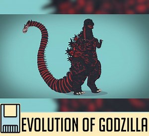 The incredible evoluition of Godzilla! 😱🦖 Credit:: Tell It Animated | The Cartridge Family
