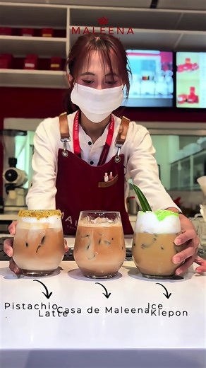 If you come to Maleena which one would you choose? ☕ 🥜 Pistachio Latte ☕ Casa de Maleena 🥥 Ice Klepon All crafted using specialty coffee beans roasted directly at the Maleena Roastery Comment your choice below 👇 and tag a friend you’d love to have coffee with here. 📍 Visit Us Maleena Coffee Roasters Jl. KH Agus Salim 30/07, Sabang, Dekat Sarinah Thamrin 10340 – DKI Jakarta ⏰Operational Hours: Mon–Fri | 08:00–19:00 #MaleenaCoffeeRoasters #Maleenamusic #Kopi #Jktcafe #Jktcoffeeshop #Jktfoodie