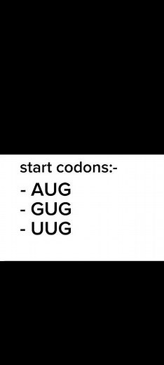 stop codons| start codons| full concept| digi learning