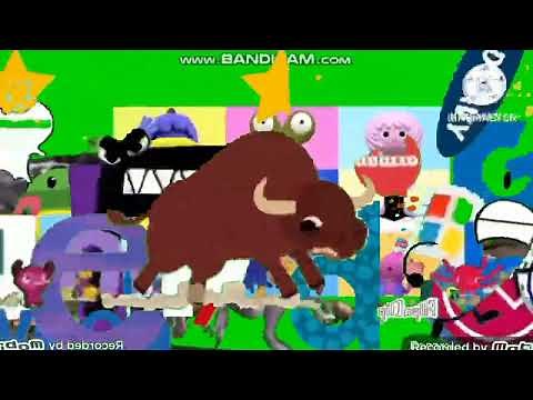The Animal Stampede Green Screen Add Round 1 (Endless Alphabet)