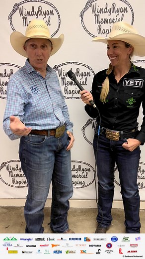 2024 Windy Ryon Memorial Roping #9 Incentive Ladies Team Roping is presented by Rafter T Ranch Company Champions - Jayme Marcrum & Marth Lynn Walters. #WindyRyonMemorialRoping | Windy Ryon Memorial Roping