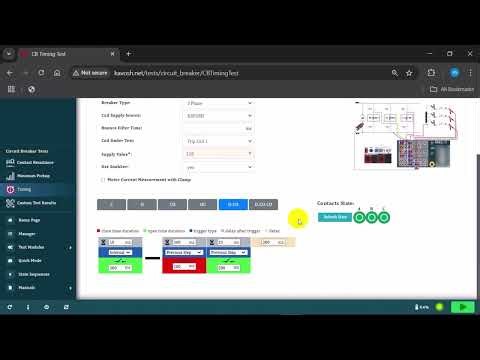 ALLINA T1 - Circuit Breaker Time Test