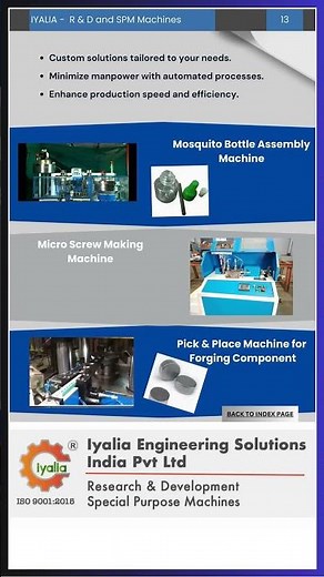 SPM Metal Cutting and Material handling mahcine
