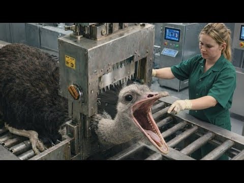 The process of transforming ostrich leather into high-end designer goods (The entire process)