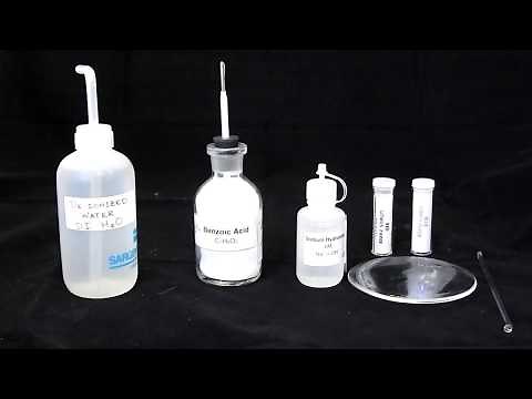 Benzoic Acid Solubility