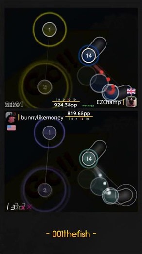 EZChamp vs bunnylikemoney! // xi - FREEDOM DiVE (Bloxi) [Arles] #osu #osugame