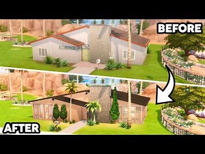 Springscape Renovation // The Sims 4 Speed Build: Base Game Renovation