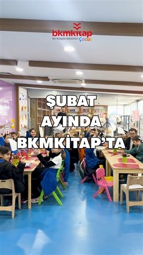BKMKİTAP Çocuk on Instagram: "🎨✨ Şubat ayı bkmkitap’ta çocuklar için dolu dolu geçiyor! Bu ay; yaratıcı atölyeler, eğlenceli aktiviteler ve keşif dolu anlarla çocukları hem geliştiren hem de mutlu eden bir program hazırladık. Özlüce, FSM ve İstanbul Yolu şubelerimizde gerçekleşecek etkinliklerde çocuklar yeteneklerini keşfederken keyifli bir gün geçirecekler. 📌 Tüm etkinlik detayları ve biletler: seans.com.tr ☎ İletişim Numarası: 0501 469 52 97 #çocuketkinlikleri #aralıketkinlikleri #bkmkitapç