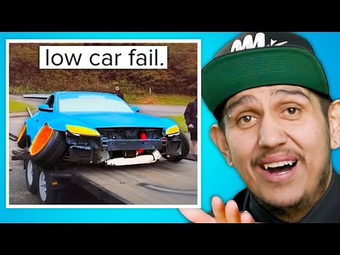 Real Mechanic Reacts to Lowered Car Fails