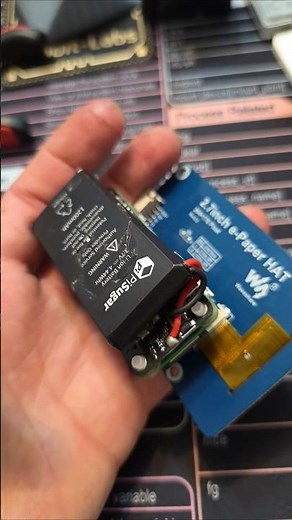 Waveshare 2.7in E-paper Display #waveshare #raspberrypi