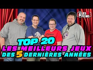 TOP 20 – Les meilleurs jeux de société des 5 dernières années ! 🎲