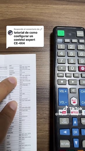 Configuración del Control Universal 4x4 Controlexpert