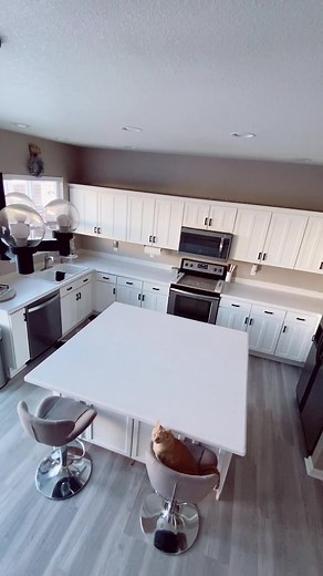 DIY Kitchen Backsplash Tutorial with Corian Countertops