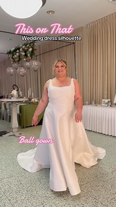 19K views · 64 reactions | Both options are GORGEOUS  #weddingdress #thisorthat #engaegd #bridetobe #mermaid #ballgown #weddingdressshopping #weddingplanning #weddinginspo | Believe Bride | Facebook