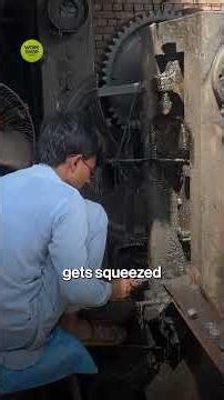 How Rusty Scrap Rebar Becomes Engine-Grade Hex Nuts #forging #recycling #howitsmade #engineering