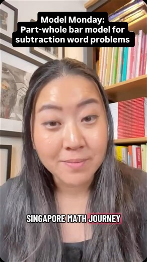 Wenxi Lee | Bar models aka tape diagrams/strip diagrams are a great way to help children solve word problems in math! #matheducation #homeschoolmom... | Instagram