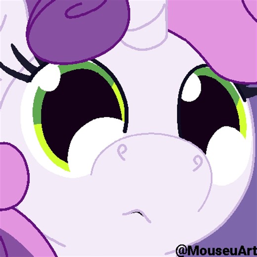 Mouseu on Instagram: "I found YOU! 💜🩷 #mlp #animation #animationmeme"