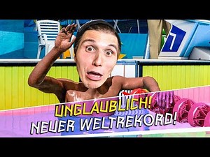 Vier YOUTUBER kraulen um die WETTE & ZWEI Leute BRECHEN DEN WELTREKORD!