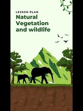 Lesson Plan on Natural Vegetation and Wildlife in English || Geography NCERT Lesson Plan