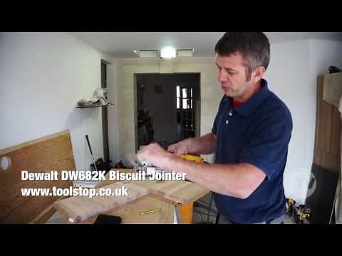 DeWalt DW682K Biscuit Jointer - a Toolstop USER GUIDE