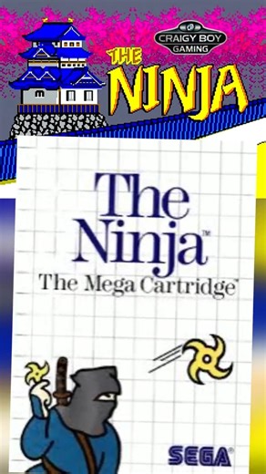 The Ninja Sega Master System Gameplay – Classic Retro Ninja Action! #retrogaming #sega #mastersystem
