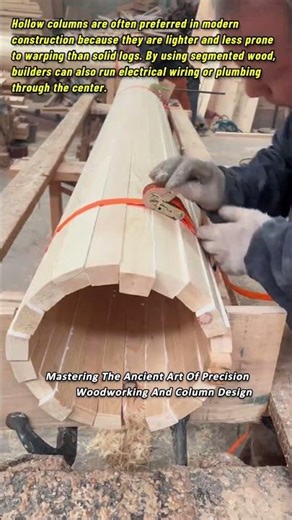 Mastering The Ancient Art Of Precision Woodworking And Column Design