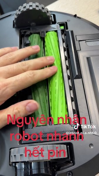 Nguyên nhân robot nhanh hết pin và cách khắc phục