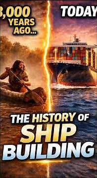 History of Shipbuilding: From Wooden Boats to Mega Ships (8000 Years Evolution)