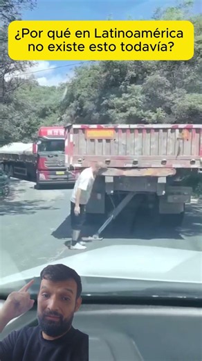 This truck has something no Latin American driver has ever seen #trucks #china #technology