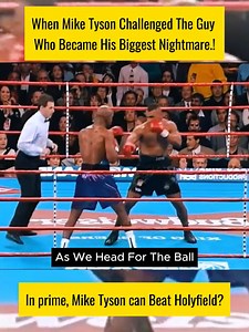 Mike Tyson vs Holyfield | Greatest Boxing Match Ever