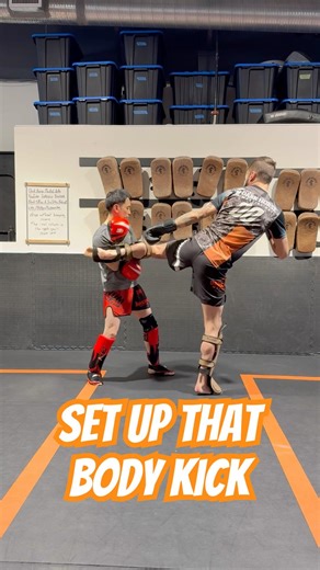 Setting up the Body Kick. Closes and Open Stance