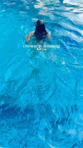 Grwm for swimming🐚🌊🙈🥥