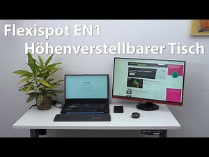 Flexispot EN1 im Test - Praktischer höhenverstellbarer Schreibtisch - Zocken jetzt auch im Stehen