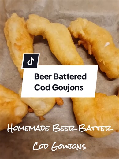 Cook your own beer battered fish... omg only divinely yummy 😋 Use any fish you prefer... hake, cod, pollock...we prefer cod here, but the batter is just so yummy and light. Served with homemade spud chips and lashings of salt and vinegar and your away. A proper fish and chip dinner 😉 Enjoy 🥰 #recipe #easyrecipes #fish #homecooked #fyp