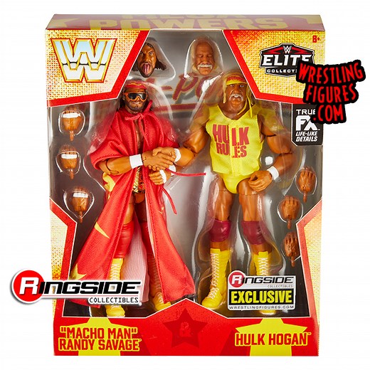 Mega Powers (Hulk Hogan & Macho Man Randy Savage) - WWE Elite Ringside Exclusive 2-Pack
