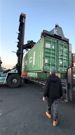 Choose your container size — 20 foot, 40 foot, or high cube.