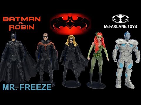 Unboxing McFarlane Toys "Batman & Robin" (1997) Movie Mr. Freeze Build-A-Figure