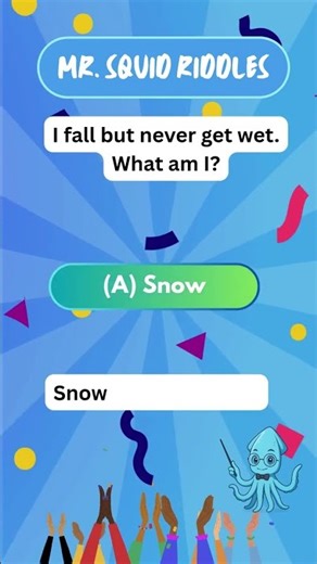 Falls But Never Gets Wet – Weather Riddle