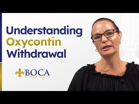 Understanding Oxycontin Withdrawal